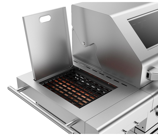 KOLER Grill ogrodowy S2 srebrny - 1532905 - zdjęcie 10